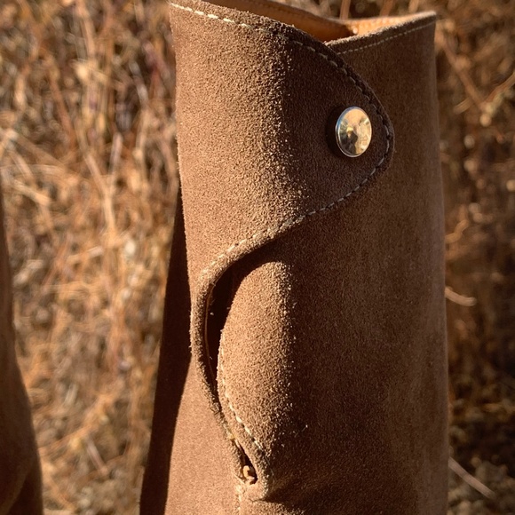 Zara Woman Suede Riding Boots Size EU 40 US 9 - Picture 16 of 16